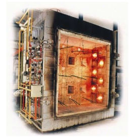 ISO Flammability Testing Equipment / Large Scale Vertical Fire Resistance Test Furnace